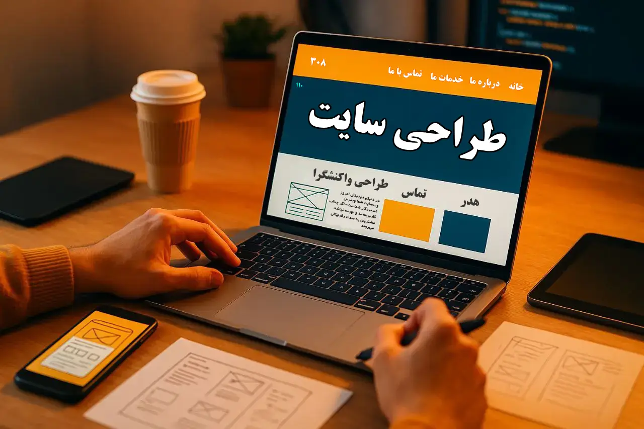 طراحی سایت فروش‌محور ۳۰۸ | رشد ۳ برابری مشتری