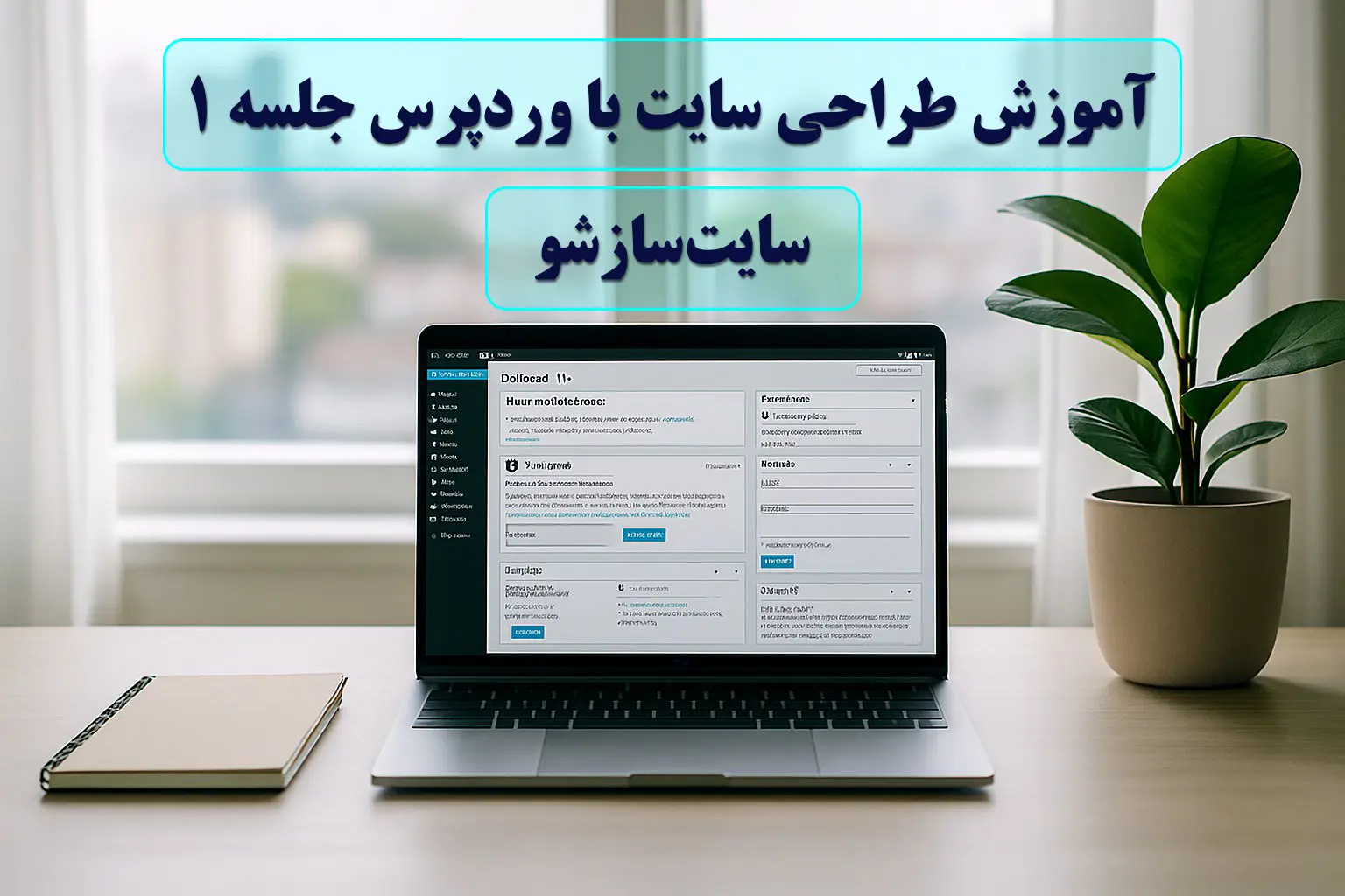 سایت‌ساز شو: آموزش گام‌به‌گام طراحی سایت با وردپرس (رایگان و پروژه‌محور)