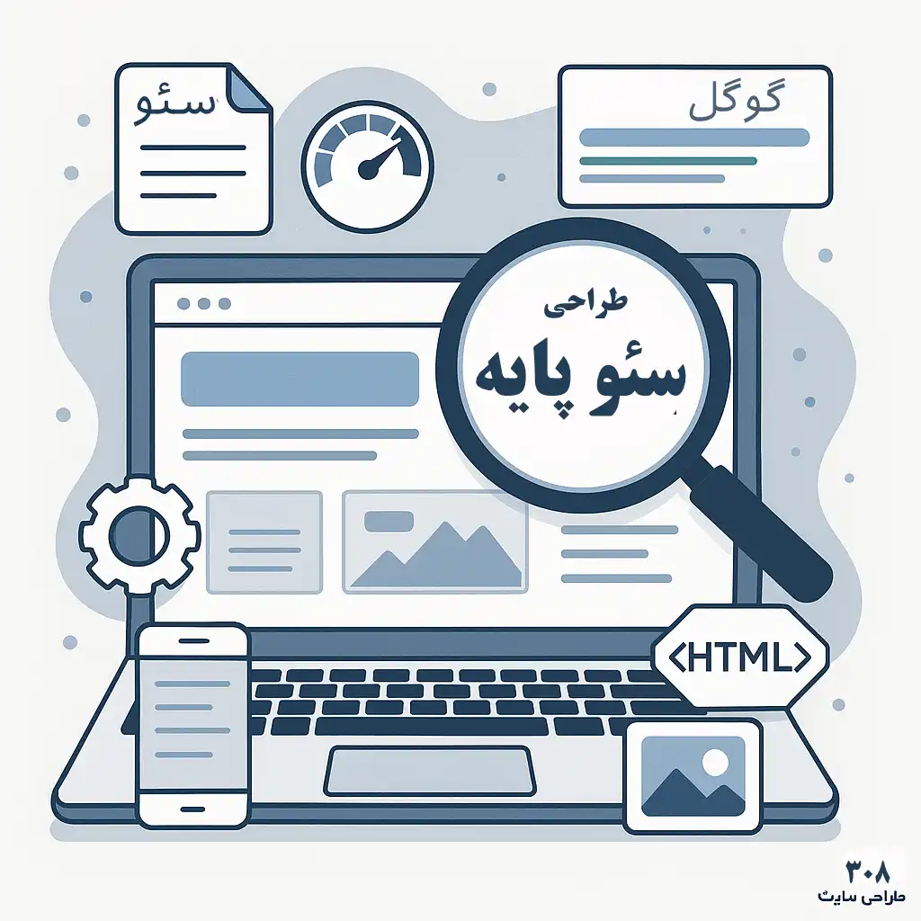 طراحی سایت بهینه برای سئو
