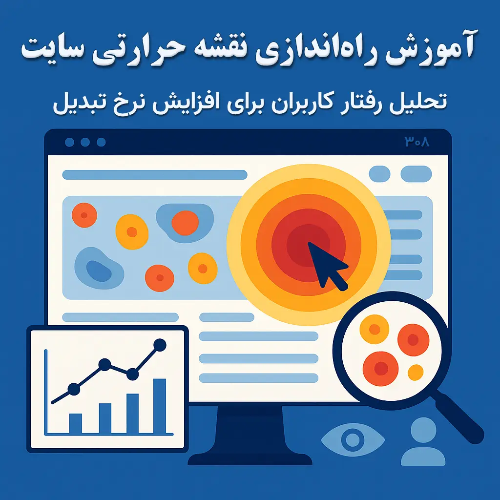 آموزش نقشه حرارتی سایت | تحلیل رفتار کاربران برای افزایش نرخ تبدیل