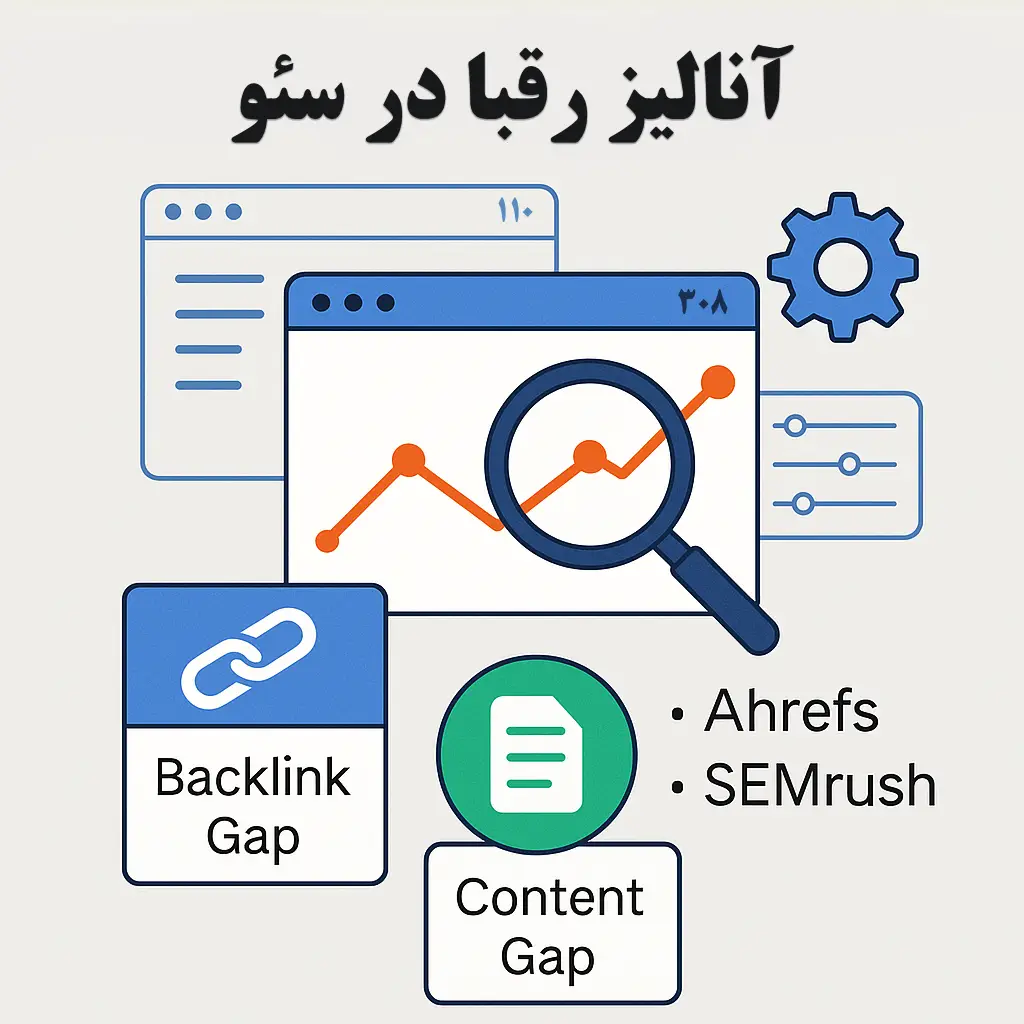 آنالیز رقبا در سئو – شناخت Gap محتوایی و لینک‌سازی