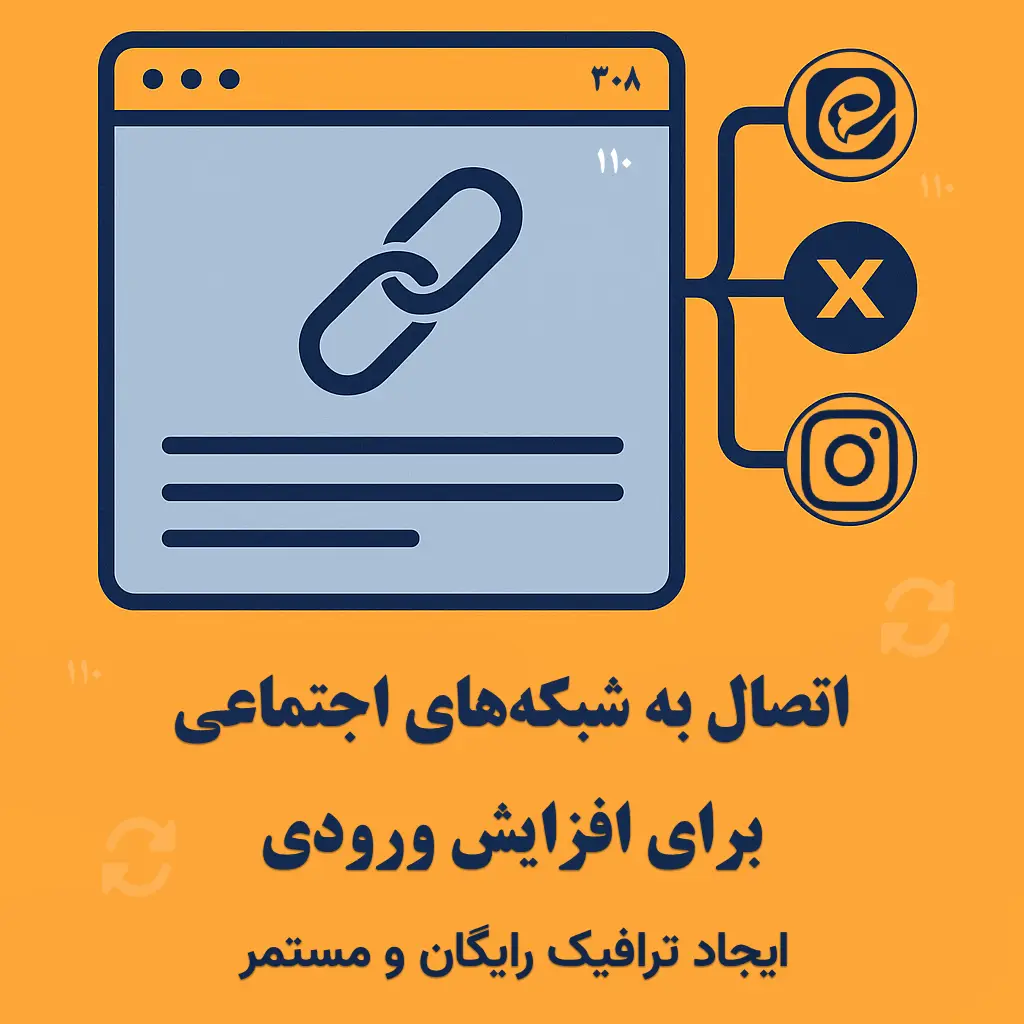 اتصال سایت به شبکههای اجتماعی برای افزایش ورودی