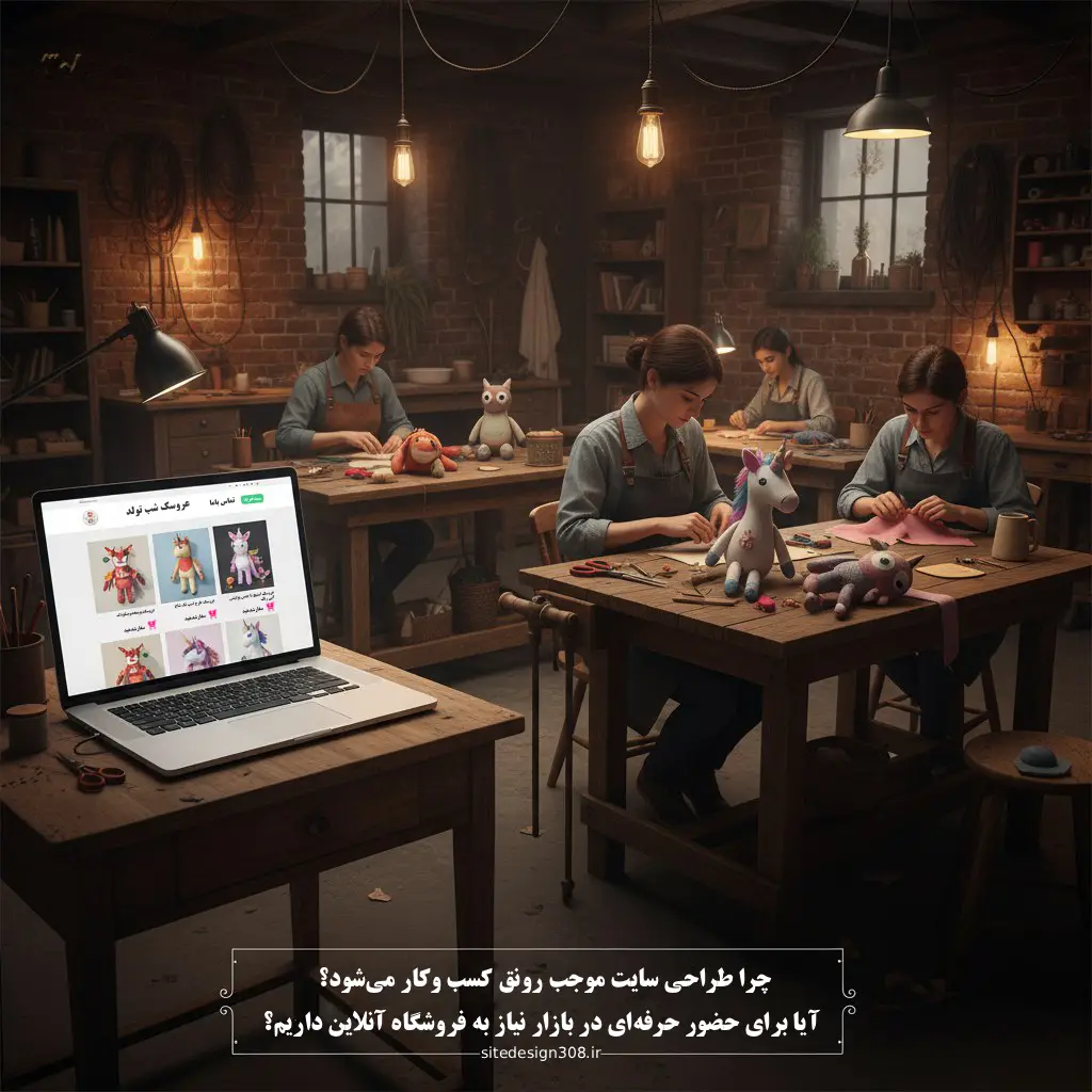 چرا باید برای رونق کسب‌و‌کارم سایت داشته باشم؟ اهمیت طراحی سایت حرفه‌ای