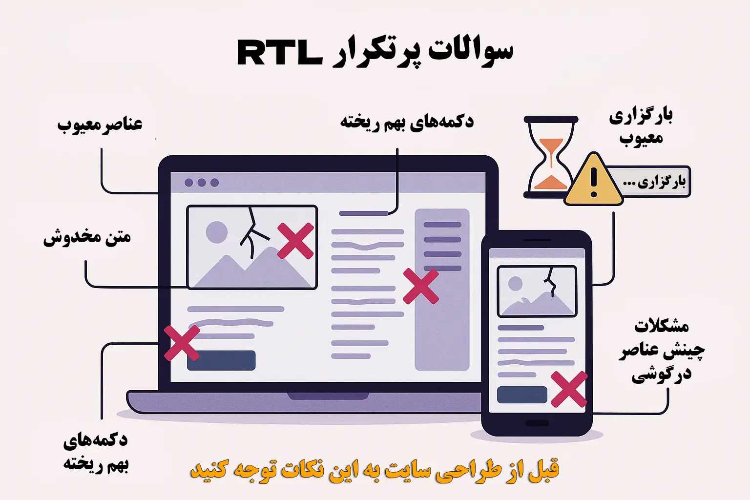سوالات پرتکرار RTL